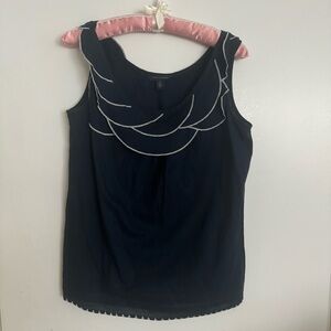 Tommy Hilfiger sleeveless navy top